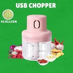 Electric Chopper, Rechargeable Chopper for Kitchen Vegetable & Onion Garlic H448 Electric Vegetable & Fruit Chopper-image-43