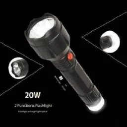 Home Emergency Torch Light Rechargeable with Back Light Lamp Long Range Power 8 hrs Torch Emergency Light-56