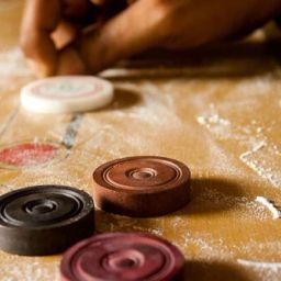 Kids Carrom Board, 26 inch Coins, Striker and Carrom Powder 50.8 cm Carrom Board-picture-19