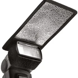 Techvik Mini Silver Flash Diffuser Reflector for Camera Flash Bounce Card Camera Flash-74