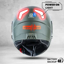 headfox N2 Smart Bluetooth sba7 Calls | Music | GPS | Voice Command Dashing DV Motorsports Helmet image 5