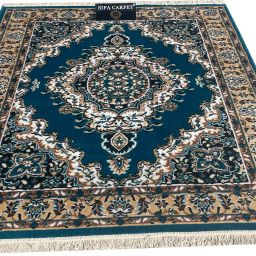 Blue Silk Carpet-18
