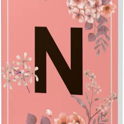 Initial N Premium Soft Bound Notebook A5 Diary Ruled 200 Pages-image-46