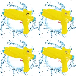 Set of 4 Holi Pichkari Easy to Hold in Small Kids Hand Cartoon Holi Pichkari Water Gun-11