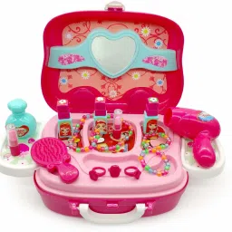 Makeup Kit Set For Kids In Briefcase Style with Accessories-15