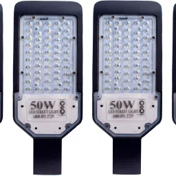 50W BIS Approved LENS LED Street Light Pack of 4 Flood Light Outdoor Lamp-image-23