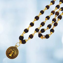 Gold-plated Beads Brass, Wood Pendant Set-image-13