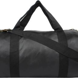 25 L Gym Duffel Bag - Model Leatherite Gym Bag Side Pocket ... (Black) - Black-image-87