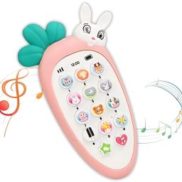 Smart Kids Rabbit Phone, Musical Sound Toys, Best Gift For Kids_VR100-40