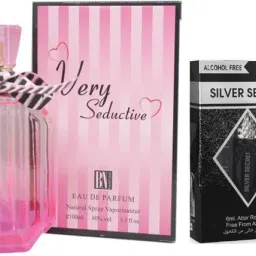 Very Seductive Perfume 100ml & Silver Secret Attar 6ml-picture-12
