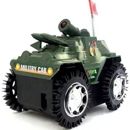 Tank Toy 360 Rolling Battery Operated with Flashing Top Light-picture-23