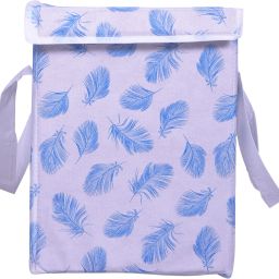 40 L White, Light Blue Laundry Bag-image-70