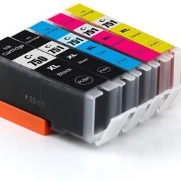 verena 750 XL & 751 XL Ink Cartridges Compatible Printers - 5 Colors Multi Color Black + Tri Color Combo Pack Ink Cartridge-image-73