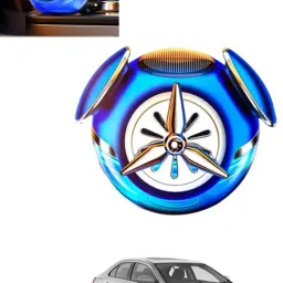 Multicolour Solar Power Air Freshner For Car Interior Decoration-163 Car Air Purifier-image-66