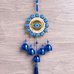 These wind chimes create a soothing sound fang shui chime Iron Windchime-image-5