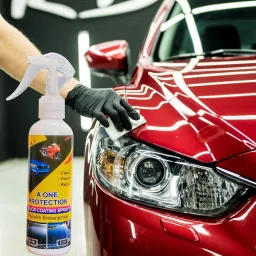 Car Polish Spray 4 in 1 High Protection Quick Car Coating Spray, Car Wax Polish Spray, Pack of 1 Vehicle Interior Cleaner-image-51