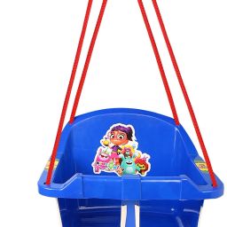 BABY SWING (JHULA) , MADE IN INDIA, BEST QUALITY WITH STRONG ROPE Swings (BLUE) Rattle-image-24