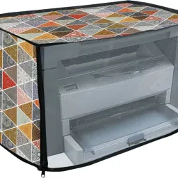 Shiv Traders Multi flower Waterproof Printer Cover HP M1005 Design_11 Printer Cover-image-13