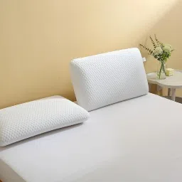 sleepyset memory faoam Memory Foam Solid Sleeping Pillow Pack of 1 image 4
