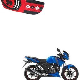 CBIKE8238 Single Bike Seat Cover For TVS Apache RTR 160-4