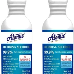 ATOMIC 250 ML X 2 Bottles IPA Iso-Propyl Alcohol Pure 99.9% [(CH3)2-CH-OH] CAS: 67-63-0 for Computers, Laptops, Mobiles-14