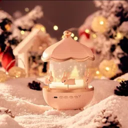 KRUPANIDHI Cabin Star Projector Night Light with 72 Light Modes & 10 Soothing Sounds-14