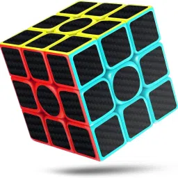 authfort 2x2 Cube,Pyraminx Pyramid Triangle High Speed N 3x3x3 Sticker-ed Cube image 3