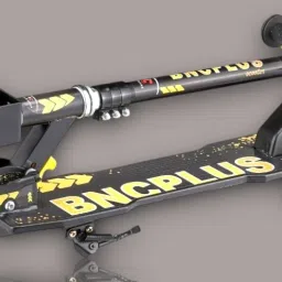 scooter for fully bearing system with side stand & Strong Build Quality for kids-26