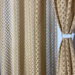 275 cm (9 ft) Net Semi Transparent Long Door Curtain (Pack Of 2)-image-29