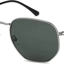 UV Protection, Gradient, Polarized Rectangular Sunglasses (Free Size)-picture-25