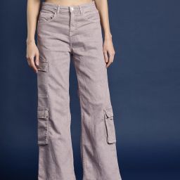 Women Regular High Rise Purple Jeans-image-27