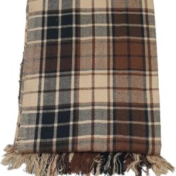 CHANDRAVATI Wool Checkered Men Shawl-image-23