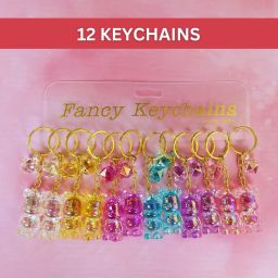 - Crystal Teddy Keychain & Keyring – For Bags , Bike , Car , Home, School Key Chain-image-91