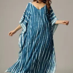 Self Design Pure Cotton Women Kaftan-picture-20