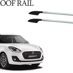 CAR ROOF RAIL SILVER COLOR FOR UNIVERSAL FITMENT MARUTI SWIFT Car Beading Roll For Hood-18
