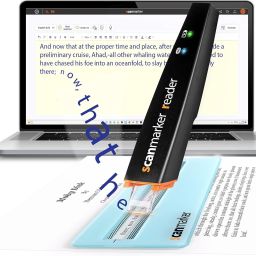 Scanmarker Reader OCR Reading Windows, Mac, Chromebook, iOS & Android (Black, Reader) Corded Portable Scanner-image-46