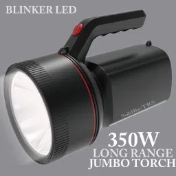4 km long range laser 350w brightest 4 mode jumbo blinker led kisan torch light Torch-17