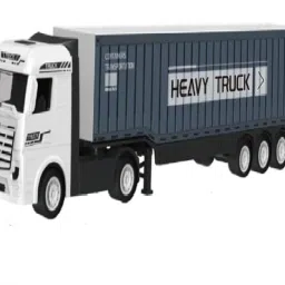 1/48 Die-Cast Metal Heavy Truck Alloy Trailer Truck Vehicle Model-image-64