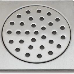 Viking Finish,Polished,Stainless Steel 430, Length & Width 125mm, Hole for Waste Pipe-10