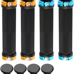nsv Bicycle Handle Grip Anti-theft With Slip Non Combo Set of 2 Bicycle Handle Grip image 3