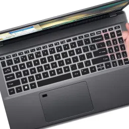 Saco Silicone Skin Keyboard Cover for 2024 Acer Aspire 5 Gaming Laptop A515-58GM Series 15.6 Inch Laptop Keyboard Skin-18