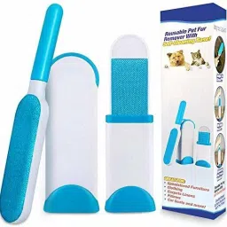 Pet Hair, Dust, Lint Remover for Clothing & Furniture and Sofa Home Couch pet - Double Sided, Self-Cleaning & Reusable, mitt Remover, Dog cat Hair Remove Basic Comb for Dog-picture-13