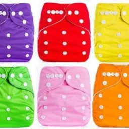 Washable Baby Cloth Cover Diaper pocket Waterproof Printed Baby Diapers Reusable Cloth Nappy with 3 layer microfiber insert pad - (Multicolor)-21