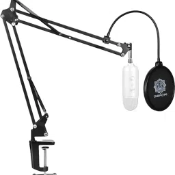 D-110 Microphone Adjustable Arm Stand for Dynamic and Condenser Mic Microphone Stand-picture-11