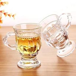 ROYAL TEA CUP 145ML 6PCS Glass Coffee Mug-image-95