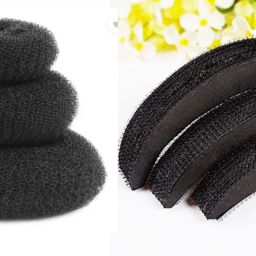 6 Pcs Combo, Premium Hair Donut/ Hair Bun & Banana Puff Maker/ Puff Maker Bun-image-70