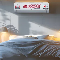 lg AI Convertible 6-in-1 Cooling 2024 Model 1 Ton 5 Star Split Inverter 4 Way Air Swing HD Filter with Anti-Virus Protection AC with VIRAAT Mode & ADC Sensor AC- White image 3