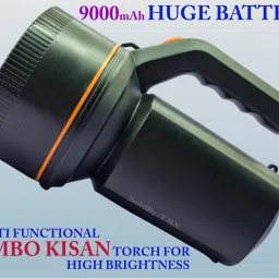 trx 4 km long range blinker led multi mode superbright 350W jumbo kisan torch light Torch image 4