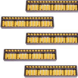 Abacus math learning kit for kids 17 Rod Yellow(Pack of 5)-6