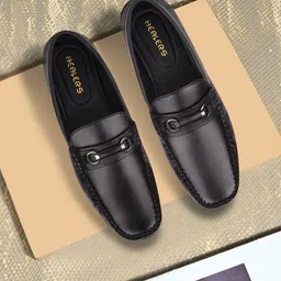 liberty Healers OSL-31 Slip-on Casual Shoes With Softy Leather Upper | TPR Sole Stylish Loafers For Men-picture-44